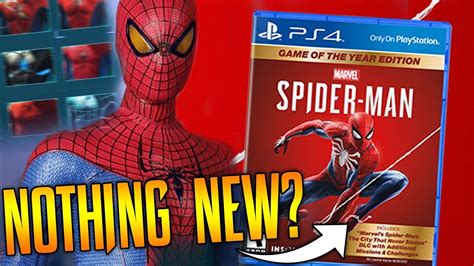 Spider-Man PS4 Game Of The Year: Nothing New? - YouTube