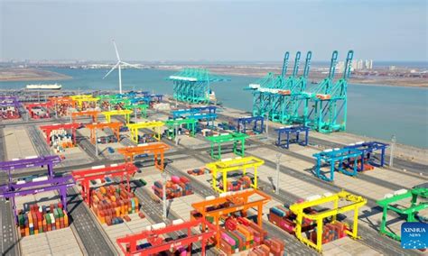 Full Internet of Things container terminal of Tianjin Port - Global Times