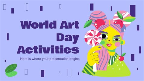 World Art Day Activities | Google Slides & PowerPoint