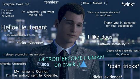 Detroit Become Human on Crack Season 1 - Funniest DBH Memes Compilation ...