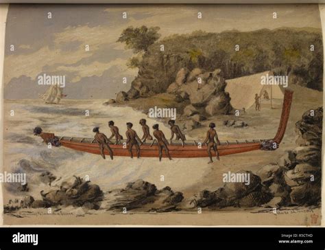 Maori canoe paddle hi-res stock photography and images - Alamy