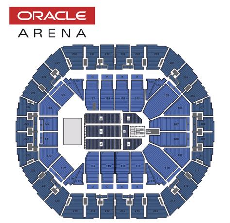 Seating Charts | Oracle Arena and Oakland-Alameda County Coliseum