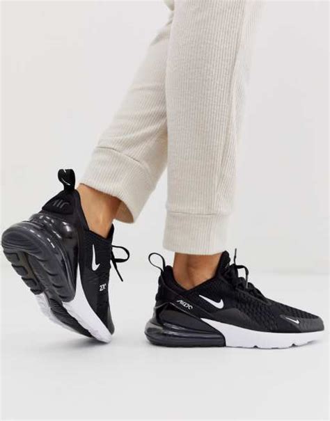 Nike black and white Air Max 270 sneakers | ASOS