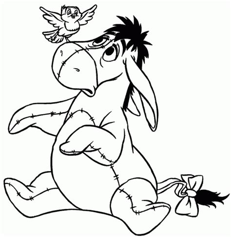 Free Printable Eeyore Coloring Pages For Kids