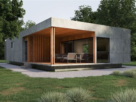 Concrete House on Behance | Concrete house, Modular homes, Concrete house design