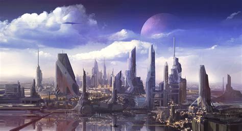 Metropolis of Tomorrow | Futuristic city, Sci fi concept art, Futuristic