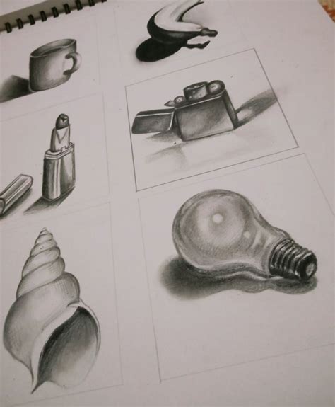 Object pencil shading | Pencil shading, Shading drawing, Color pencil art