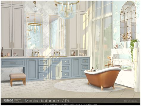 The Sims Resource - Monica bathroom / Pt.I furniture