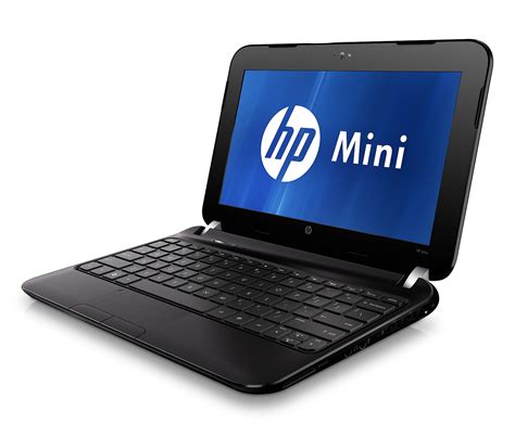 HP Mini MINI_1104 Laptop Computer, 1.60 GHz Intel Atom, 4GB DDR3 RAM, 128GB SSD Hard Drive ...