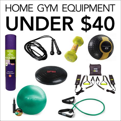 The Best Home Gym Equipment Under $40