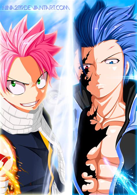 Natsu VS Gray FT 427 by nina2119 on DeviantArt