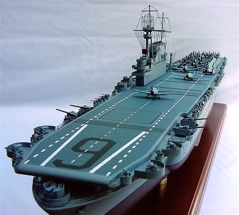 USS Enterprise CV-6 - "The Battle of Midway" - Aircraft Carrier Ship Model