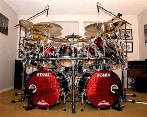 TAMA Drums ... Love the red! | Drums, Drum kits, Percussion instruments