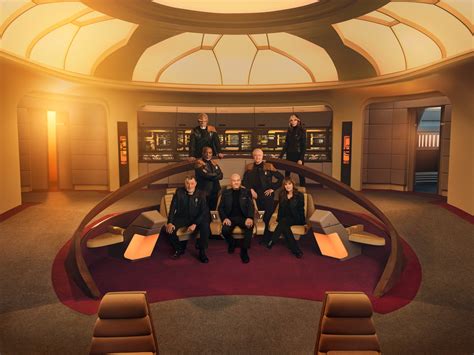 Check Out Atmospheric Photo Gallery Of ‘Star Trek: TNG’ And ‘Picard’ Cast On New Enterprise-D ...