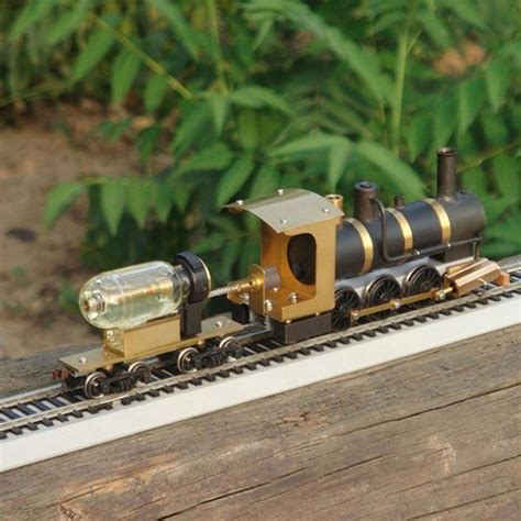 1:87 Ho Scale Live Steam Locomotive Model Train Engine with Steam Engine Boiler Fuel Tank ( No ...