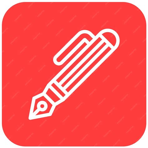 Premium Vector | Pen Vector Icon Design Illustration