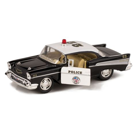 Kinsmart 1957 LAPD Police Chevy Bel Air 1/40 Scale Diecast Squad Car by Kinsmart in 2023 ...