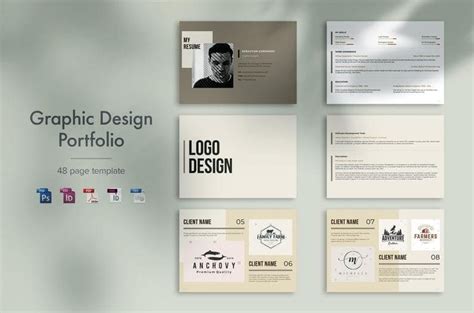 34 Best Graphic Design Portfolio PDF Super Collection | WebTopic