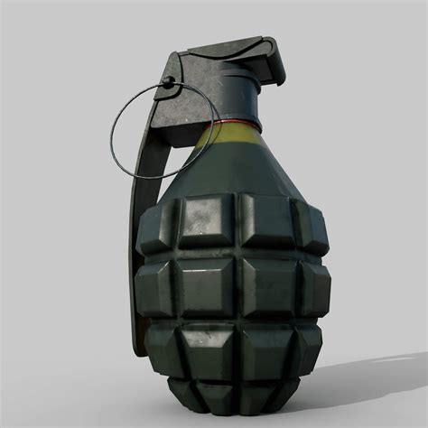 Grenade MK 2 - 3D Model by Simple3D