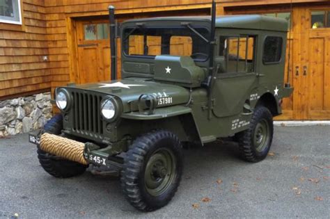 Willys M38 Jeep - Rare Arctic Package - Korean War - Body off Frame Restoration for sale