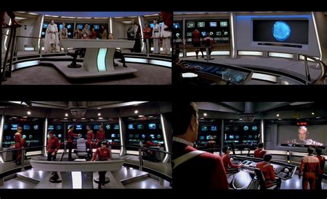 Different Bridge Views of the U.S.S. Enterprise NCC-1701 A | Star trek, Star trek ships, Star ...