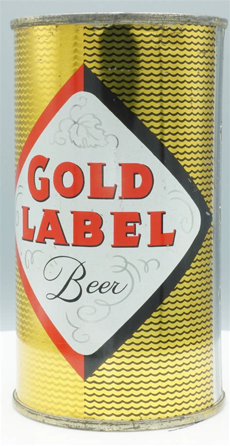 Gold Label Beer, USBC 72-01, Grade 1+ – Beer Cans Plus