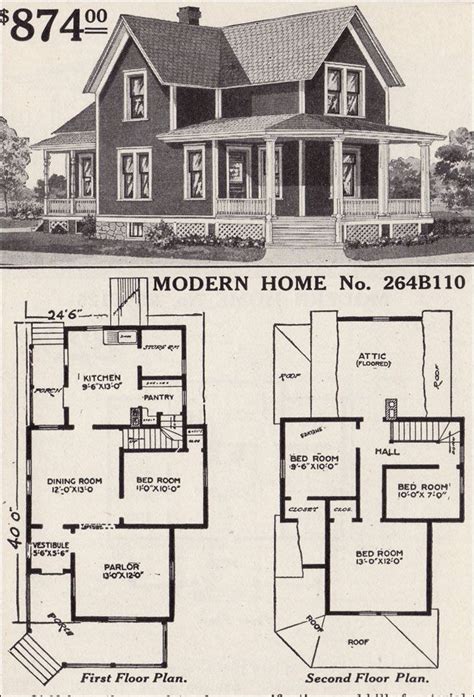 Historic Farmhouse Floor Plans - House Decor Concept Ideas