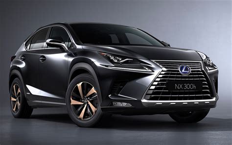 Download wallpapers Lexus NX, 2018, 4k, tuning NX300h, black crossover, futuristic design ...