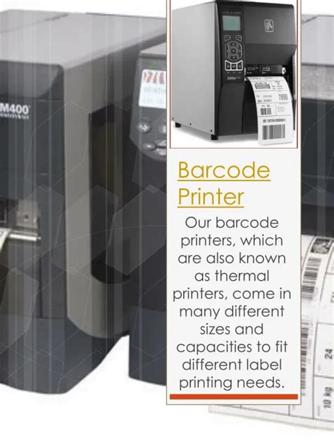 PPT - Barcode Label Printer PowerPoint Presentation, free download - ID:11029558