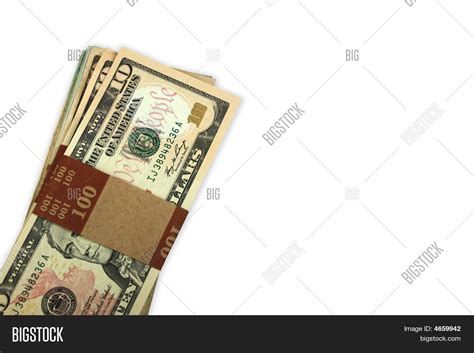 Stack 10 Dollar Bills Image & Photo | Bigstock