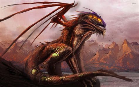 Scary Dragon Wallpapers - Top Free Scary Dragon Backgrounds - WallpaperAccess