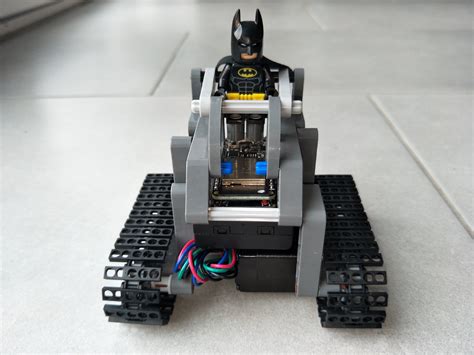 LEGO Technic Mini Tank with ESP32 & 2x NEMA 8 Stepper Motors | #LEGO # ...