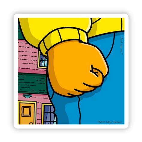 The Arthur Fist Meme Sticker