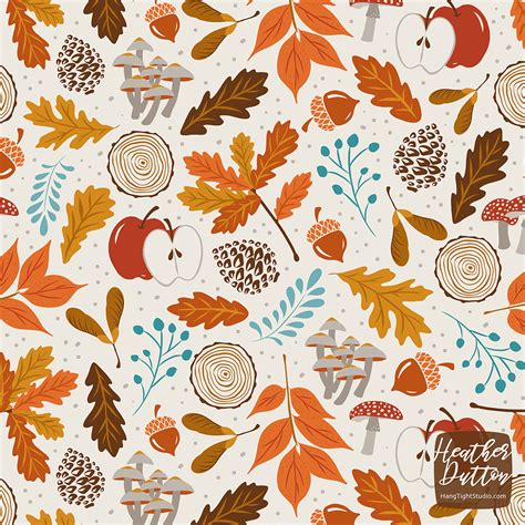 Autumn Pattern Wallpapers - Wallpaper Cave