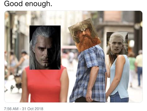 The 19 Funniest Memes About Henry Cavill In 'The Witcher'