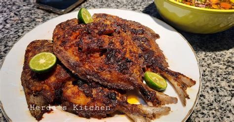 Resep Ikan Bawal Panggang Sambal Kecap oleh Herda's Kitchen - Cookpad