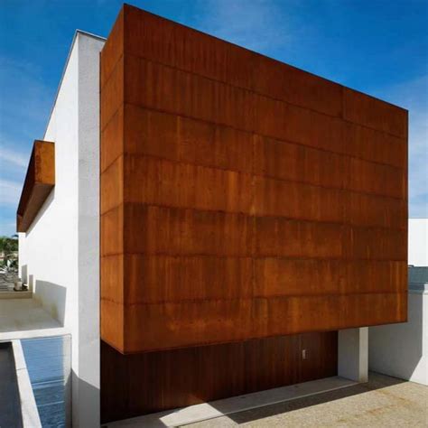 Corten Steel Cladding | Corten Rain Screens | | Cor-Ten-Steel NZ