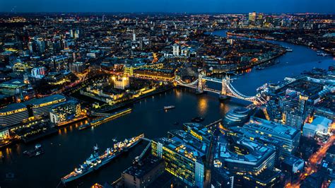 London Skyline by night 4K Wallpaper / Desktop Background | Flickr