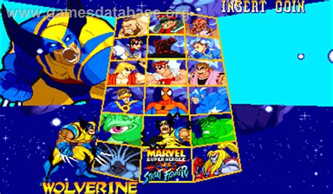 Marvel Super Heroes Vs. Street Fighter - Arcade - Games Database