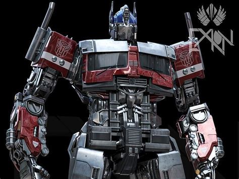 Transformers Optimus Prime ROTB 3D model rigged | CGTrader