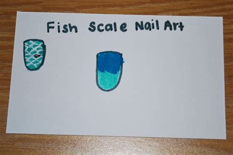 Fish Scale Nail Art · How To Paint An Animal Print Nail · Nail Painting ...