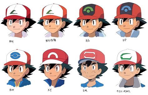 Ash throughout the years : r/pokemon