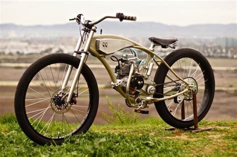 Motorised Bicycle by Wolf Creative Customs - Silodrome