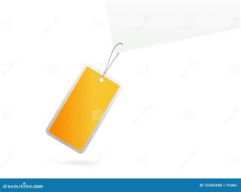 Yellow label. Vector art stock vector. Illustration of sale - 10384448