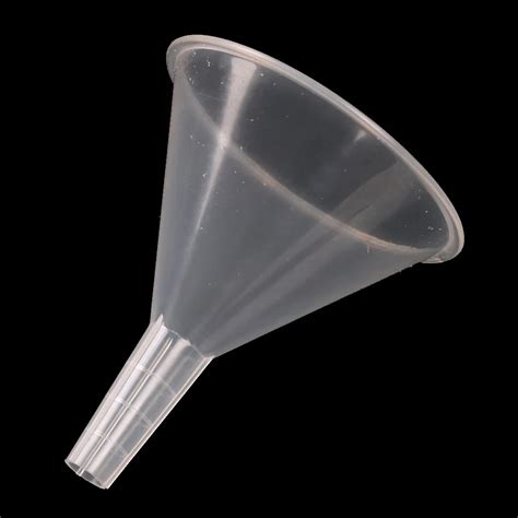 1 Pc Plastic Filter Funnel 100mm Laboratory Clear White Plastic Filter Funnel Lab Accessories-in ...