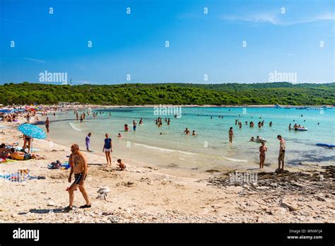 Sakarun beach, island Dugi otok, Croatia Stock Photo - Alamy