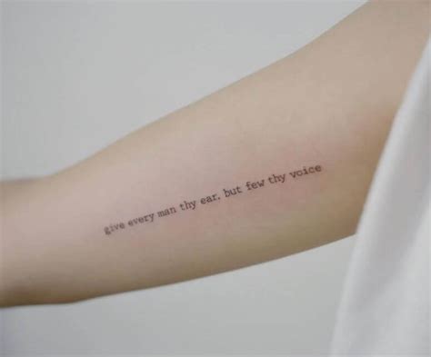 150+ Short Quote Tattoos For Guys (2024) Inspirational Designs