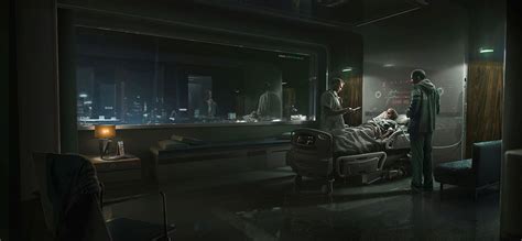 Carl's Hospital Room Art - Detroit: Become Human Art Gallery | Hospital room, Hospital, Detroit