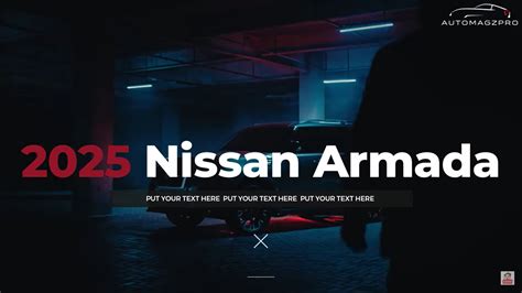 All-New 2025 Nissan Armada (Y63) Gets Unofficially Previewed Before the ...