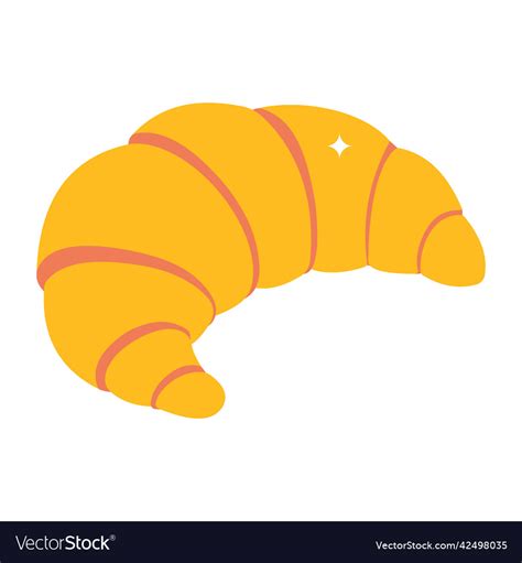 Croissant Royalty Free Vector Image - VectorStock